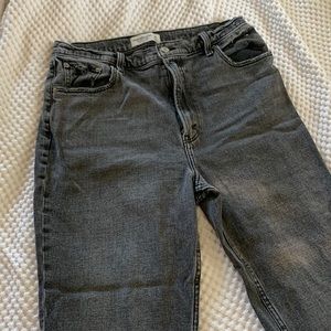 Abercrombie & Fitch Ankle Straight, Ultra High Rise Jeans